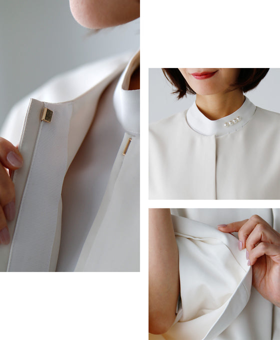 A stylish suit with a great design that can be washed at home