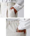 A stylish suit with a great design that can be washed at home