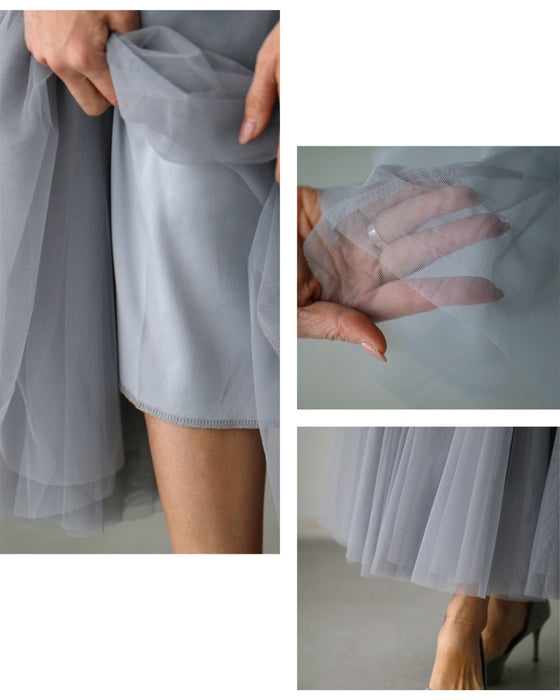 A classy and elegant tulle skirt for adults