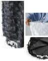 A single piece that will make you look stylish on any occasion! Flower lace skirt