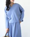 Perfect for travel or long commutes. A comfortable set for your trip. Skirt set