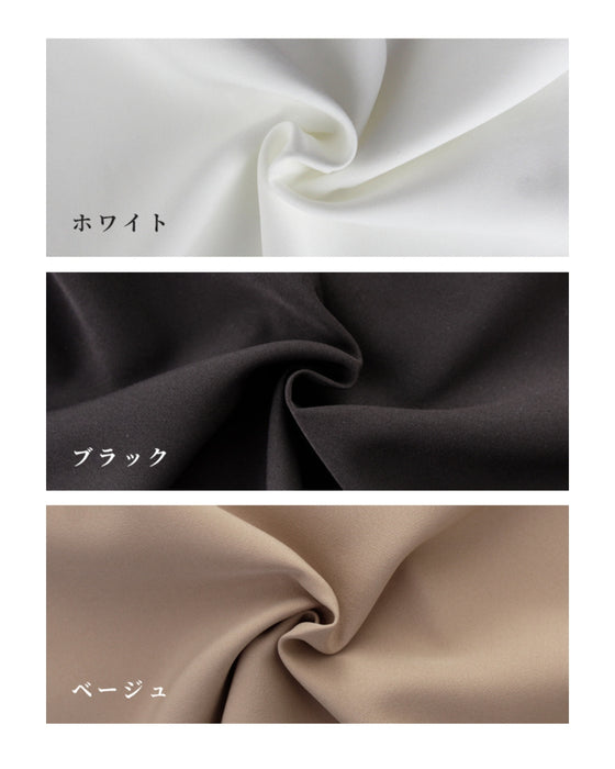 華奢見せが叶う!着やせの技ありキーネックドルマン