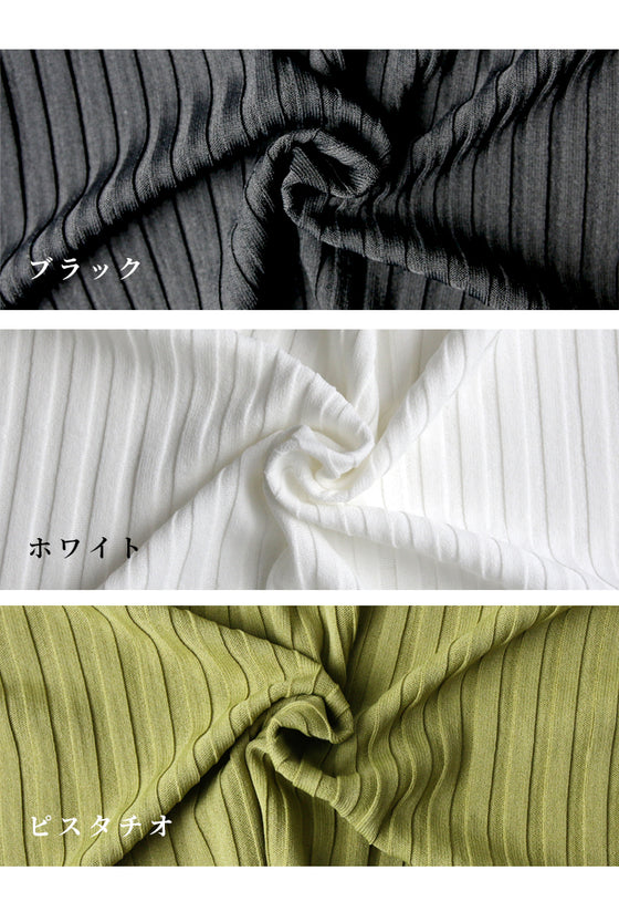 夏の制服に ずっと着ていたいサラッと涼ニット