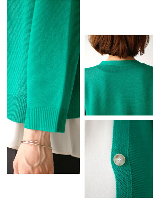 Summer for women in their 40s! Why are cardigans essential? Vitamin-colored cardigans