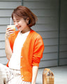アラフォーの夏！カーデ必須の理由は？ビタミンカラーカーデ