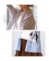 Long length! Loose shirt 3-way dress