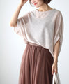 Even in summer, you don't want to show skin! Layered tops