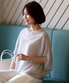 Even in summer, you don't want to show skin! Layered tops
