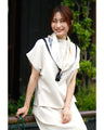 An elegant and sophisticated silk-touch scarf for adults