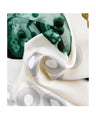 An elegant and sophisticated silk-touch scarf for adults