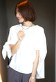 A ribbon sleeve blouse that will be the centerpiece for both work and casual occasions