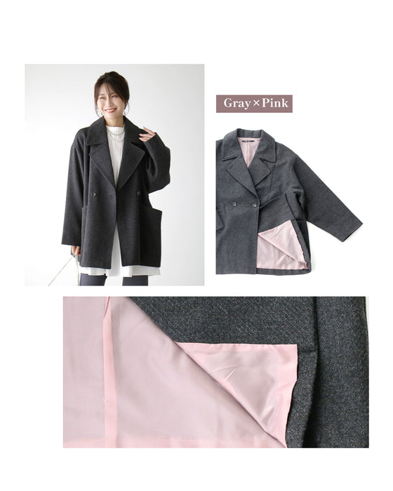 A classic coat with just the right length that can also be used for work!
