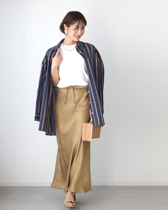 着回し講座!お洒落の名脇役ストライプシャツ