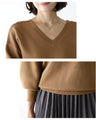 Feminine! A lovely back-show ribbon knit