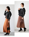 It's not cool! Introducing feminine leather coordination!