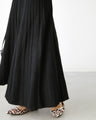 Even though it's knitted? A comfortable and elegant knit skirt
