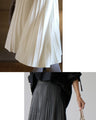 Even though it's knitted? A comfortable and elegant knit skirt
