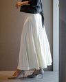 Even though it's knitted? A comfortable and elegant knit skirt
