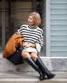 Reiko Abe×Ehre style For adults, modern boots for beautiful legs and straight legs