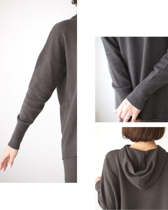 一枚でこなれる、“きれいめリラックス”ニット。