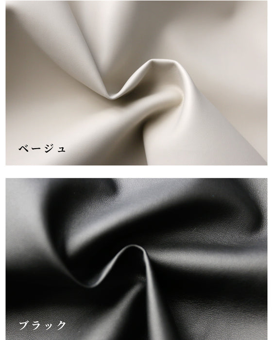 挑戦したい!大人のショーパンフェイクレザー素材