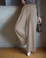 I've decided to wear this one! These classic pants are just the right width!