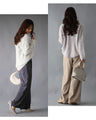 I've decided to wear this one! These classic pants are just the right width!