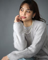 Lift your mood! Stylish, flattering, fluffy knitwear