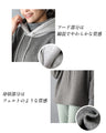No hassle! A 3-layer hoodie that can be layered in an instant