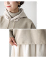 No hassle! A 3-layer hoodie that can be layered in an instant