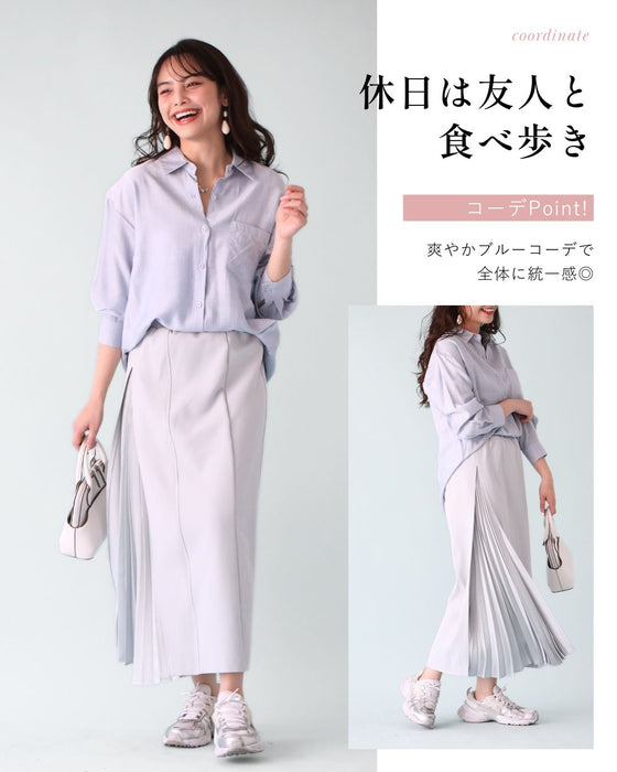 着まわせる! 柔らか シャツ 大人のシアーカラー