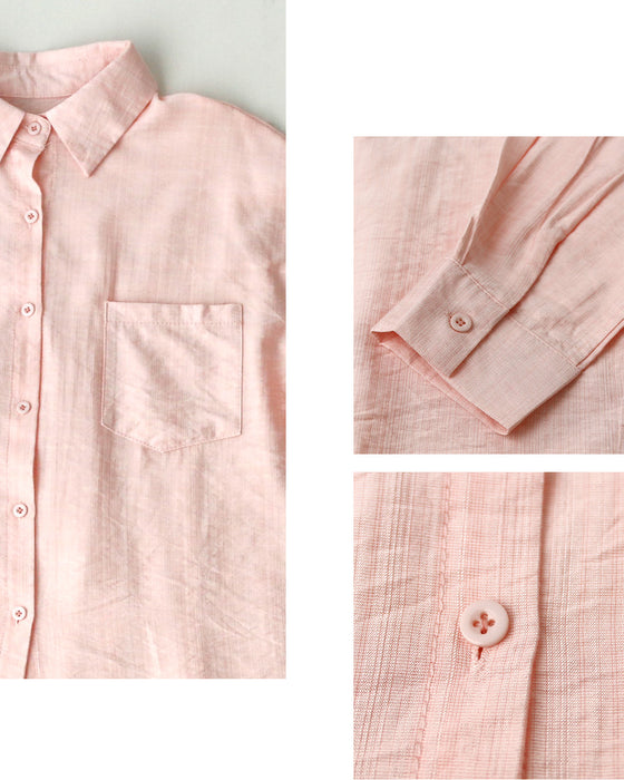 着まわせる! 柔らか シャツ 大人のシアーカラー