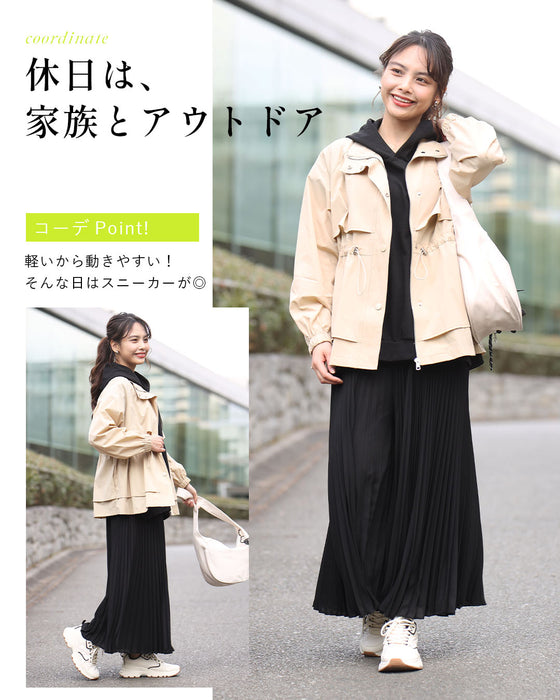 2wayで楽しむ綺麗めでカワイイギャザーブルゾン