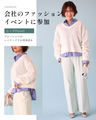 着回し抜群！くたっと袖でこなれ春ニット