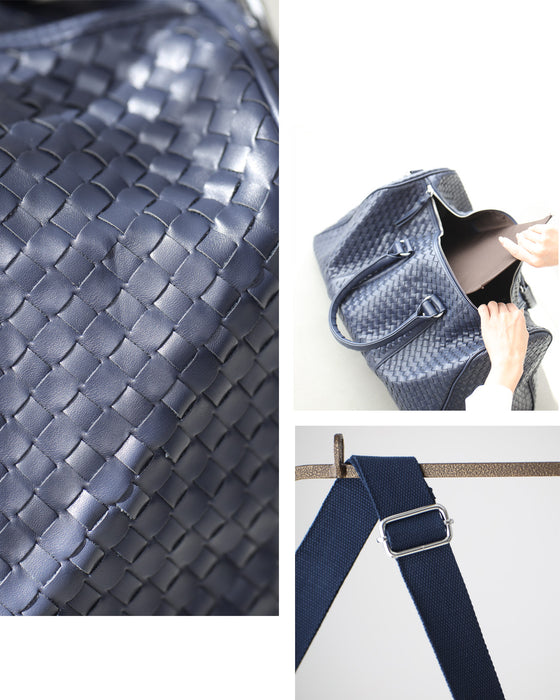 しっかり大容量! 大人の 旅ボストン お洒落も叶う