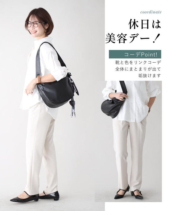 旅ショルダーバッグ ✓肩こり無し✓軽くて大容量✓シンプルデザイン