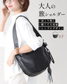 旅ショルダーバッグ ✓肩こり無し✓軽くて大容量✓シンプルデザイン