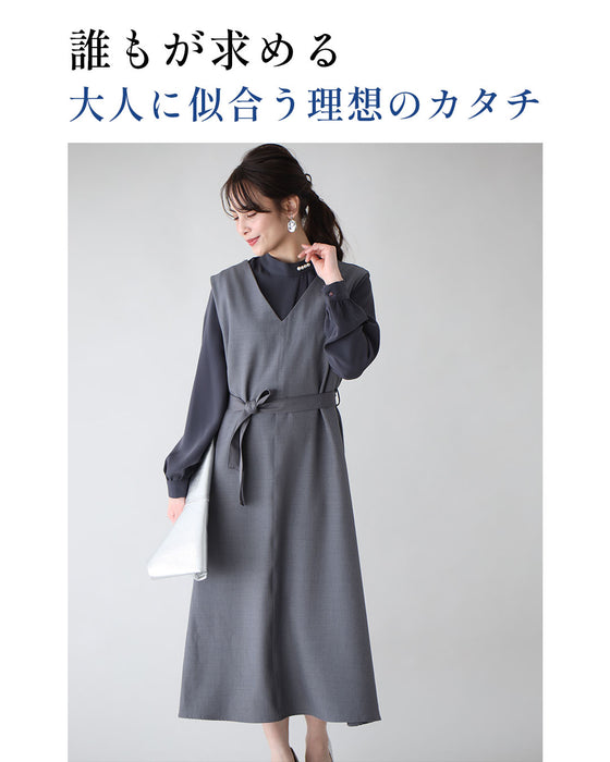 3つのシーンで着る逸品!ワンピ✓お仕事✓お出かけ✓お呼ばれ