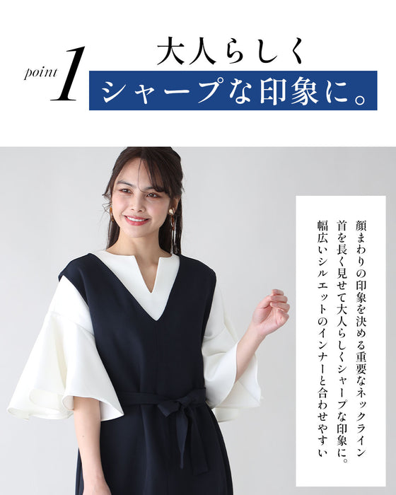 3つのシーンで着る逸品!ワンピ✓お仕事✓お出かけ✓お呼ばれ