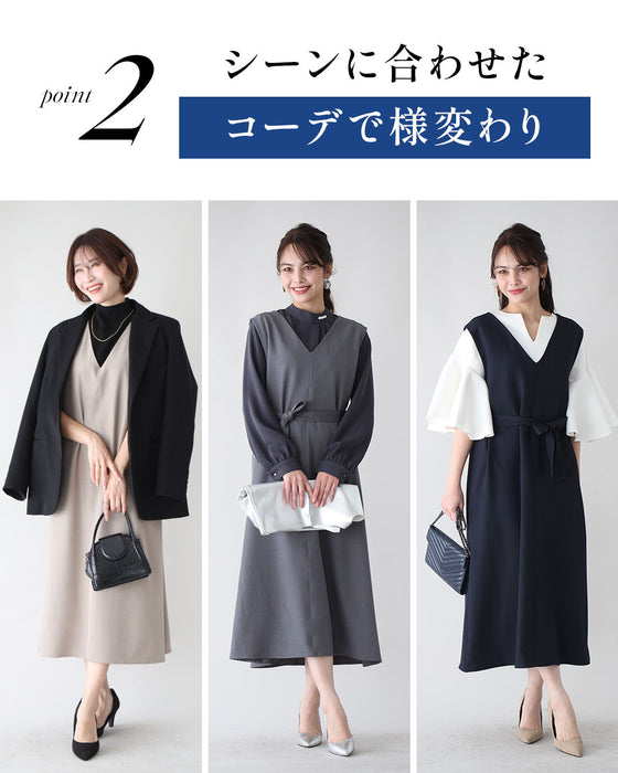 3つのシーンで着る逸品!ワンピ✓お仕事✓お出かけ✓お呼ばれ