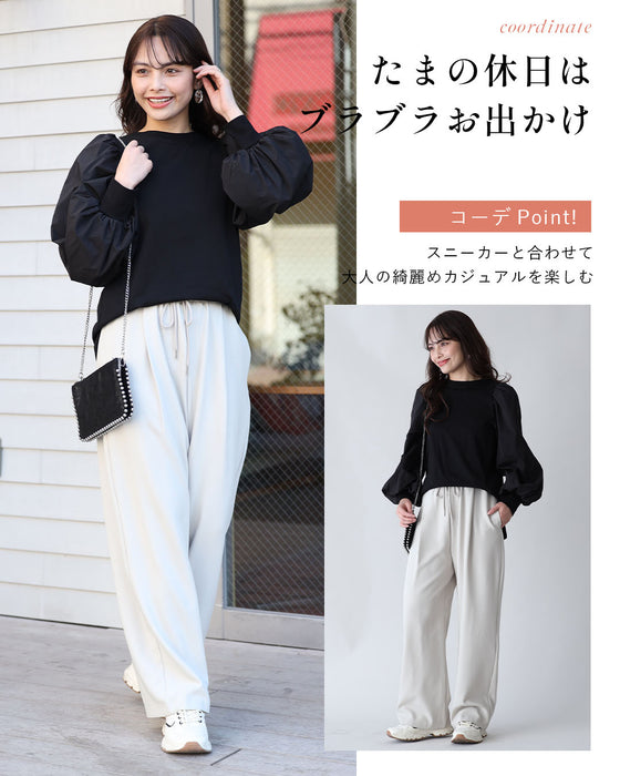 tシャツ アラフォーの袖ぽわんロンT 綺麗見えコーデ レディース アラフォーの 袖ぽわん ロンT 綺麗見えコーデ – ONE PEACE ONLINE