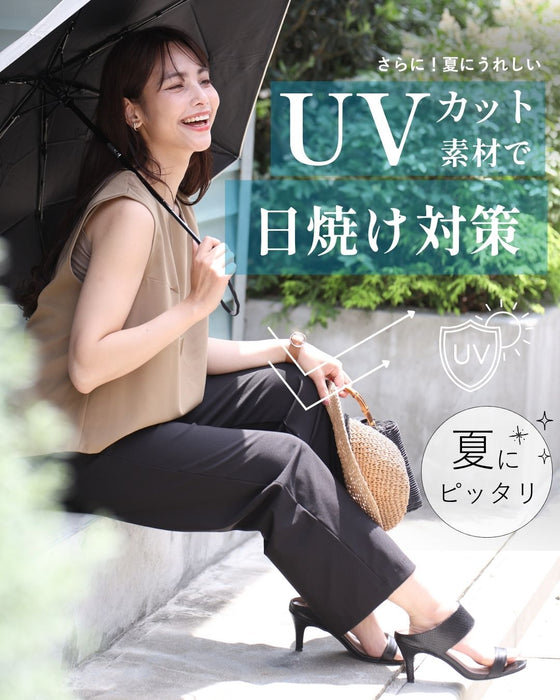 雨の日用 夏の速乾イージーパンツ