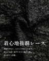 大人のアクセント 透け感少な目 レースインナー