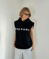 LOGOフーディトップス【 Light gray/Black全２色 】
