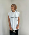 LOGOフーディトップス【 Light gray/Black全２色 】