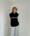 LOGOフーディトップス【 Light gray/Black全２色 】