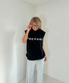 LOGOフーディトップス【 Light gray/Black全２色 】