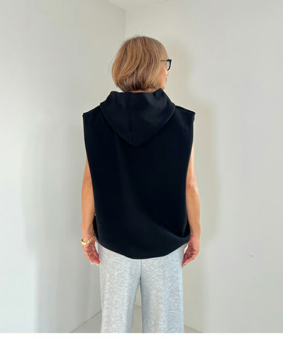 LOGOフーディトップス【 Light gray/Black全2色 】