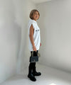 LOGOフーディトップス【 Light gray/Black全２色 】