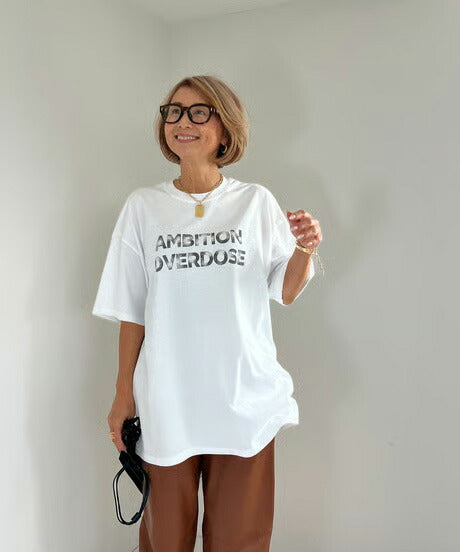 LOGO Tシャツ【 White/Charcoal全2色 】